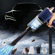 Clearance! Portable Car Vacuum, 9000Pa High Suction Handheld Car Vacuum Cleaner, 2 in 1 Wireless Handheld Mini Vacuum Cleaner, High Power Wet and Dry Handheld Vacuum Cleaner for Home, Office, Car
